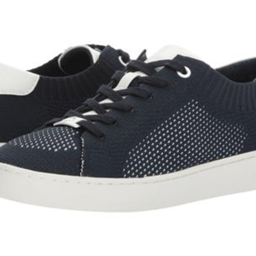 SKYLER LACE UP FABRIC ADMIRAL/OPTIC WHITE WOMEN